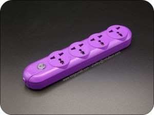 Ekstansyon priz ak yon sèl prensipal switch dife Prèv Sèvi ak Kay