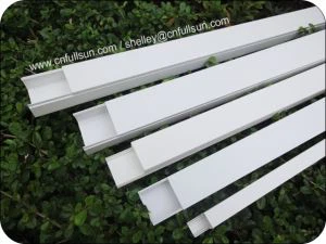 Aje ki reziste PVC Trunking pou kab elektrik
