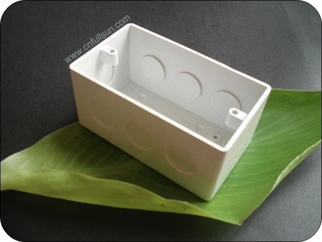 Rektangile PVC Elektrik Box Lis sifas